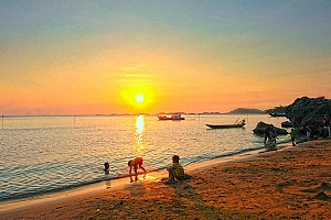 Đón bình minh tại Nam Đảo Phú Quốc Đón bình minh tại Nam Đảo Phú Quốc