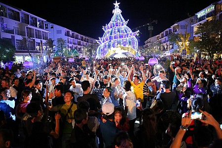 Phú Quốc chào đón năm mới bằng nhạc hội countdown