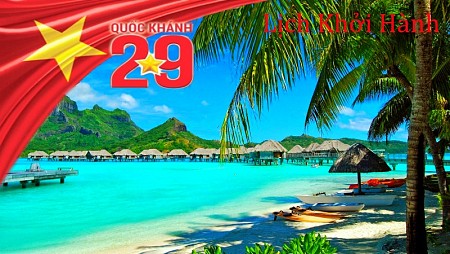 Tổng hợp lịch trình khởi hành các chương trình biển phú quốc dịp lễ mùng 2 tháng 9 Tổng hợp lịch trình khởi hành các chương trình biển phú quốc dịp lễ mùng 2 tháng 9