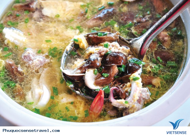 Canh nấm tràm hải sản Canh nấm tràm hải sản