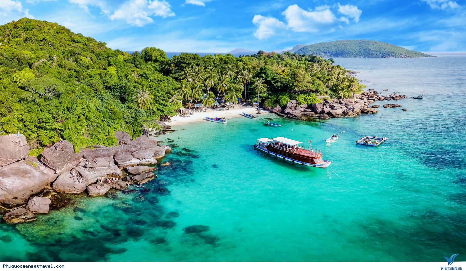 Đến Hòn Dừa bằng cách nào