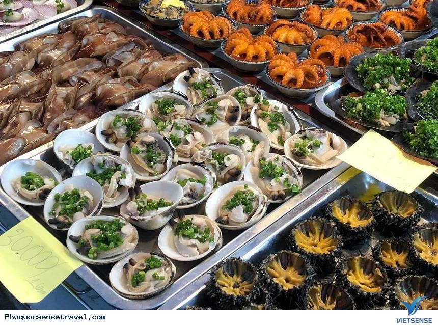 hành trình Hòn Thơm Phú Quốc có các món ăn nên thử