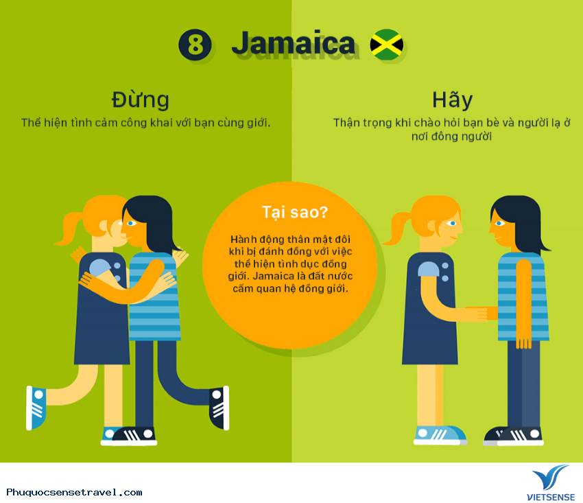 Những hành động nên và không nên khi đến nước ngoài