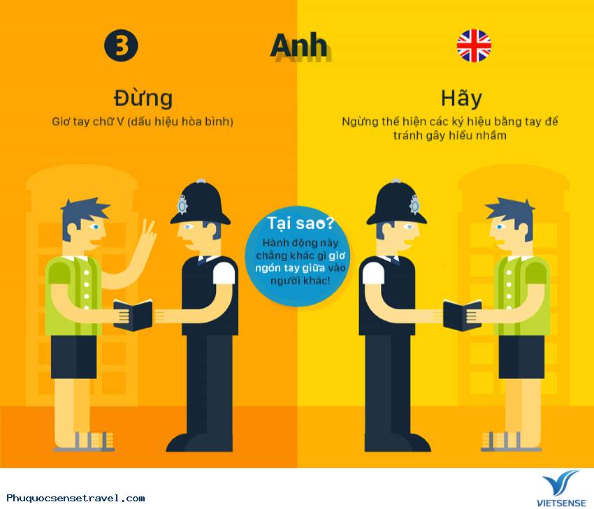 Những hành động nên và không nên khi đến nước ngoài